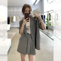 Harbour Feng Leisure Retro Feature Summer Light Family Frying Street Professional Super Suite Two-Piece Set