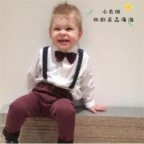  Nordic sea Amoy bows by staer Childrens bow tie Boys trendy baby bow tie childrens performance bow