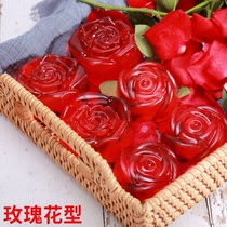 Yunnan rose essence oil soap bath handmade soap soap fragrance long lasting face soap women cleansing bath fragrance body