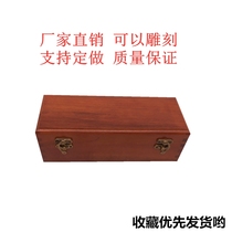 Special supply camphor wood picture box custom-made wooden box hand roll box calligraphy collection box rectangular wood box