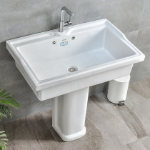 Laundry basin with washboard Laundry pool Sink washbasin Pool sink Ceramic balcony One-piece outdoor large