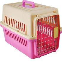 Pet flight box cat cage convenient air transport box dog cage aircraft large cage dog transport high-grade conservice box