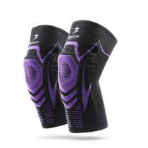 Sport Supplies Care Kneecap Basketball Running Fitness Riding silicone Shock Absorbing anti-slip elastic pressurized armguard kneecap