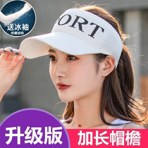 Net Red Air Top Female Sunscreen Summer Great Eatery Hat Tide Han Prints Tide Cards Duck Tongue Cap Dew Top Sun Hat