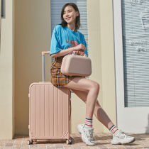 Suitcase Female cute Korean version of the small fresh boarding code trolley box male student lightweight net celebrity travel suitcase