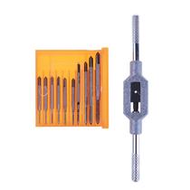 11PC mini tap DIY meter repair tool Hand high speed wire tapping set Tap set M1-M3 5