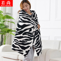 Ruoshang electric blanket knee blanket small electric heating is single warm cover leg warm body warm foot treasure office knee heating