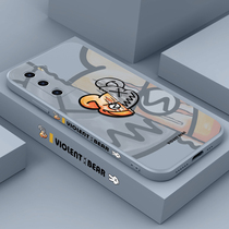 Huawei p40pro mobile phone shell p30pro mens p40 new lens p30 all-inclusive anti-drop p20pro limited edition high-grade personality creative net red tide brand ultra-thin liquid soft silicone protection