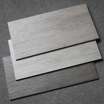 Nordic gray antique brick 300x600 balcony restaurant non-slip tile bathroom kitchen wall brick wood grain floor tile