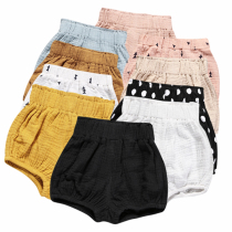 1-2-3-4-year-old male and female baby outgoing shorts for children Summer Korean version bread pants baby large PP pants summer