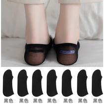 Shunfei invisible stockings summer ultra-thin shallow high-heel ladies boat socks breathable non-slip off summer