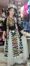 2020 new minority dress rehearsal for dance suit ethnic wind embroidery Five sets of women