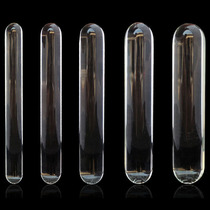 Adult sex sex male and female masturbation posterior chamber pull crystal glass anal plug fairy massage stick for anal and vaginal expansion