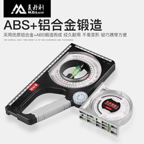 Multifunctional slope scale high precision angle measuring instrument verticality check horizontal detection slope ratio inclinometer engineering