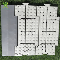 Artificial turf protection board Protection block Assembled football field turf protection board Car exhibition floor plank Plastic floor
