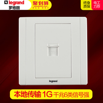 tcl Legrand Gigabit six computer socket Super Class 6 network socket network cable box network port panel home Type 86