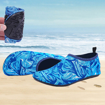 Summer beach shoes Childrens non-slip speed skating shoes Womens swimming snorkeling shoes diving shoes Mens soft-soled drifting shoes and socks