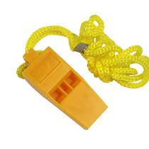 Tianfu Trail game whistle Basketball whistle Referee referee whistle Outdoor life-saving whistle with lanyard plastic whistle