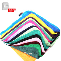 Bend BODY small square cotton wash towel travel portable sweat square towel colored small towel BBF