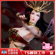 (TS) Play in Private Order Private Wink X Fights Breaking the Heavenly Dome Duesha Queen 1 4 limited hand statue GK