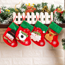 Running Deer Christmas Decorations Christmas Tree Decorations Elk Snowman Christmas Socks Gift Bags Christmas Socks Decorations