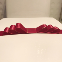 Toilet cover decoration model room hotel toilet decoration flower property ribbon bow tie flower toilet flower