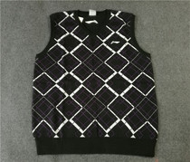 Sporty Vest Li Ning sponsors CBA players Coaching officer referee knitted wool vest vest