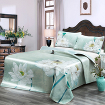  Painted cowhide mat 1 8m bed mat 1 5m three-piece set of pure color leather soft mat First layer buffalo leather mat