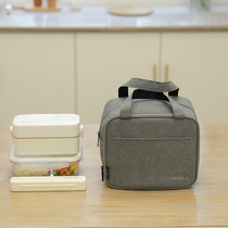 Lunch box handbag insulated lunch box bag Office workers and students with a meal bag aluminum foil thickened large lunch box bag PL