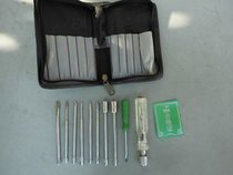 Stock old Tianhu brand electric measuring multi-purpose combination rotary tool electric pen type head change screw batch household bag tool