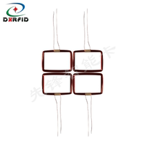 ID card reader coil square inner diameter 27 * 18mm outer diameter 30 * 22mm inductance 345uH-125KHz