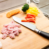 Japanese kitchen household stainless steel kitchen knife mini slicing knife female pocket cutting knife cooking knife camping