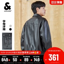 (Pre-sale) Jack Jones spring and winter New style loose black casual Puskin sleeve jacket jacket