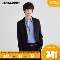 JackJones Jack Jones Autumn Standard Edition Slim Business Casual Mens Black Suit Jacket