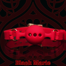 Blackmarie taste mouth ball silicone soft glue mouth shackle tune SM SM L three sizes