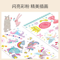 Germany avenir children big tattoo stickers cartoon stickers baby waterproof Princess boys and girls color powder tattoo