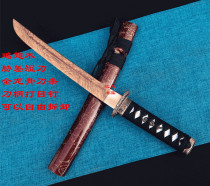 Combined airway Residence Road Sword Road Wooden Short Knife Short Sword short Sword threat 53 cm Chicken fin wood Wooden Sword Wood Knife Bamboo Knife