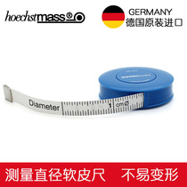  German imported tree measuring soft circumference ruler Chest diameter ruler Measuring tree ruler Diameter ruler Tree diameter Mini tape ruler Tape ruler 1 5 meters