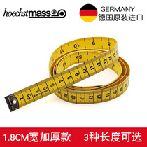 Germany imported measuring body soft ruler hoechstmass wide leather ruler Measuring clothes ruler Measuring measurements 1 5 2 3m meters thick