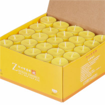 Butter lamp 4 8 24 hours aluminum shell 100 grain for Buddha smokeless candle Buddha front lamp long light Lotus home