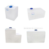 450L square plastic PE barrel resistant to aging beef gluten thickened profiled sweeping machine equipment on-board watering box Custom tank