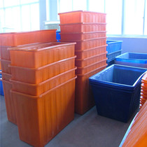  Manufacturers direct supply K-300L seafood market commonly used breeding turnover barrel rectangular 300KG fish turnover square barrel