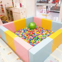 Baby soft fence park guardrail anti-collision ocean ball pool kindergarten software combination sand pool playground soft bag