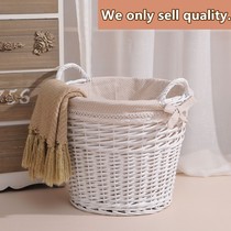 Storage basket net red dirty clothes basket rattan dirty clothes storage basket dirty clothes basket bamboo frame woven hot air balloon basket