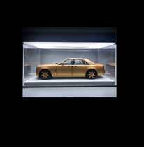 Car model Display Box 1:18 with light board storage box charging plug-in with light acrylic dust cover LED light board