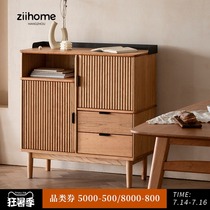 Hummingbird dining side cabinet (home home )Nordic small apartment kitchen cabinet Locker dining side cabinet Solid wood side cabinet