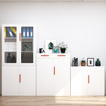 Kerhuang steel filing cabinet office bookcase short cabinet iron cabinet three layer A4 filing cabinet information Cabinet lockers