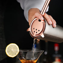 304 Stainless Steel Ice Filter Bar Filter Drain Net Strainer Cocktail Spring Ice Spacer Bartending Tool