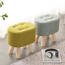 Thickened living room rectangular sofa small stool change shoes small size sedentary comfortable office table Ottoman