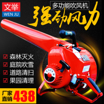 High-Power Wind Fire extinguishing machine Portable forest firefighting backpack gasoline blower dust